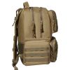 Tactical Range Backpack for 6 Pistols, Gun Backpack with 6 Independent Pistol Bags & 10 Magazines, Pistol Backpack for Outdoor Hunting Shooting
