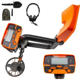 Metal Detector Waterproof Disc Metal detectors Underwater Underground high Accuracy LCD Display Metal Detector for Adults and Children Headphone Autom