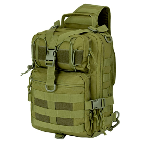 JupiterGear 15L Unisex Medium Sling Shoulder Bag MOLLE Outdoor Daypack Backpack