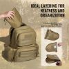 Tactical Range Backpack for 6 Pistols, Gun Backpack with 6 Independent Pistol Bags & 10 Magazines, Pistol Backpack for Outdoor Hunting Shooting