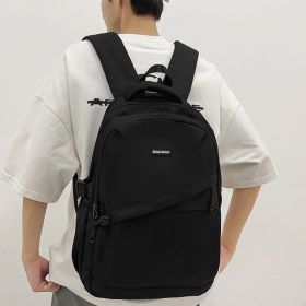 Lightweight And Large Capacity, Computer Luggage Bag, Travel Backpack (Option: Black)