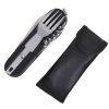 Multifunctional Outdoor Camping Portable Folding Tableware