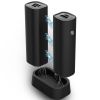 Hand Warmers Rechargeable 2 Pack, 10000 mAh Electric Hand Warmer,360Â°Surround Heat Magnetic Electric Handwarmer