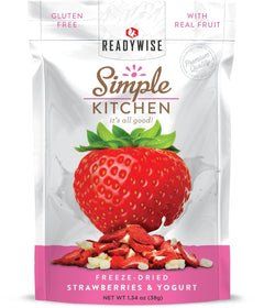 6 CT Case Simple Kitchen (Option: Starwberries & Yogurt)